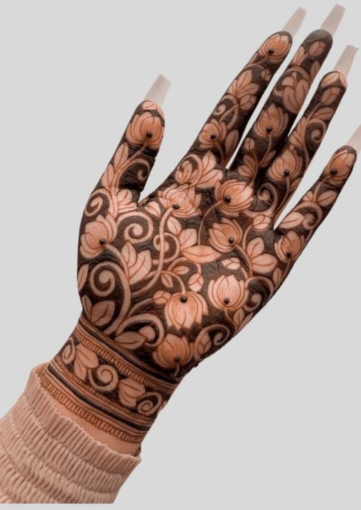Stylish Simple Mehndi Design