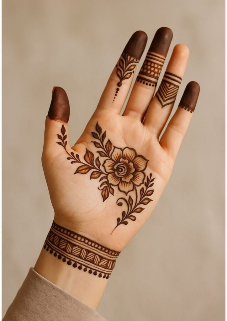 Modern Full Hand Mehndi Designs
