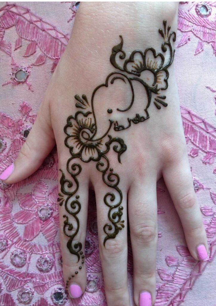 Henna Tattoo Mehndi Design