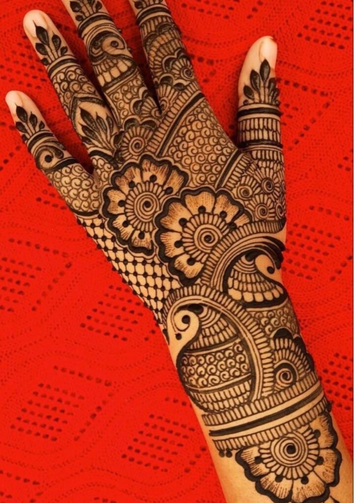 Modern Full Hand Mehndi Designs