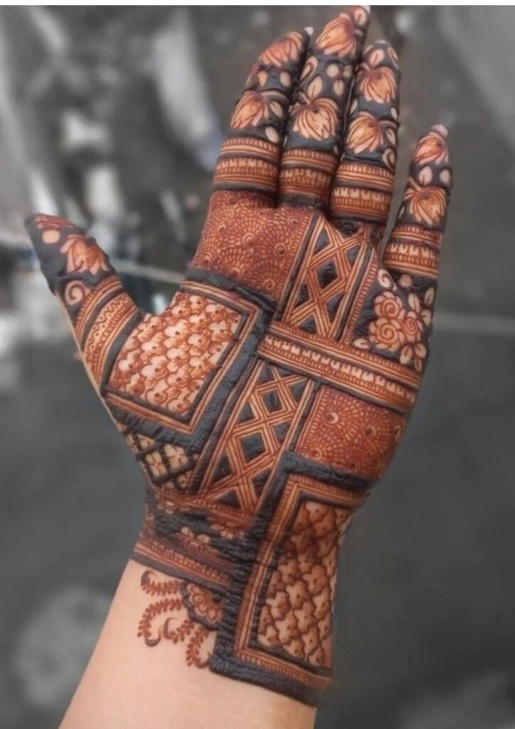 Finger Mehndi Design