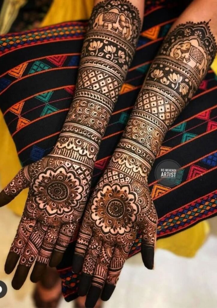 Mehndi Design Back Hand 