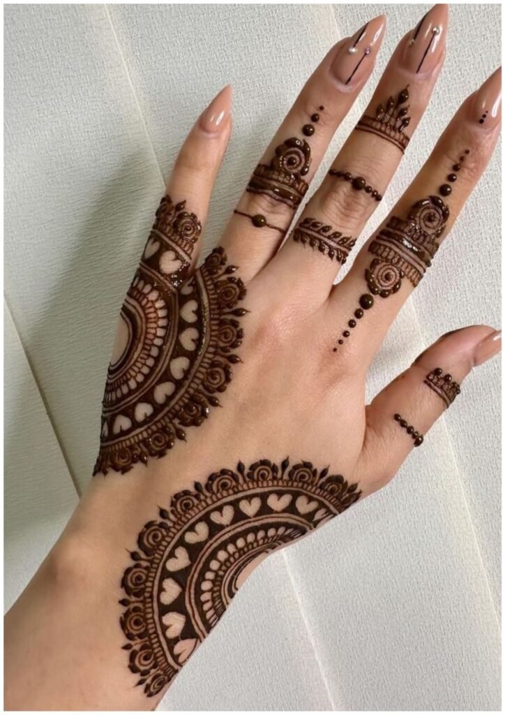 Modern Full Hand Mehndi Designs