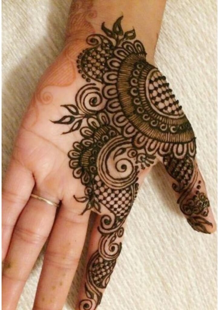 Modern Full Hand Mehndi Designs