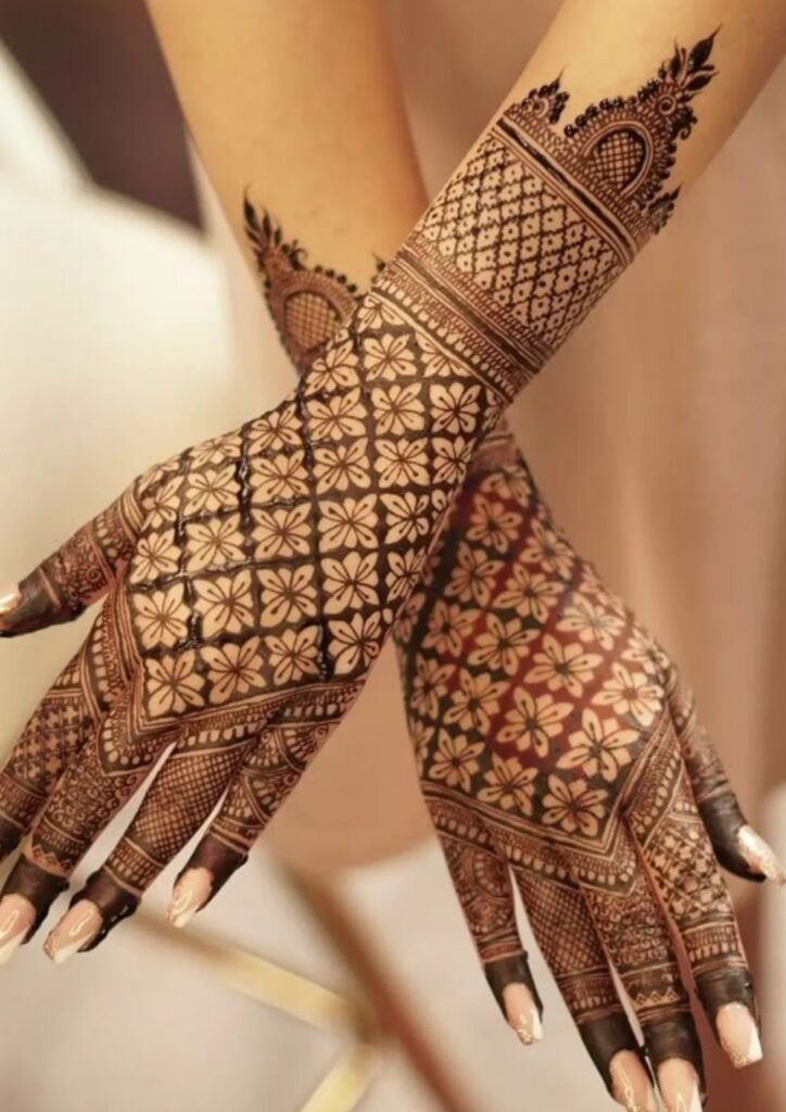 Mehndi Design Back Hand 
