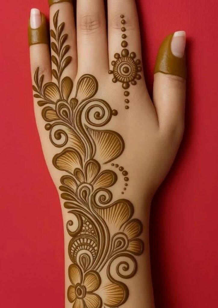 Arabic Mehndi Design