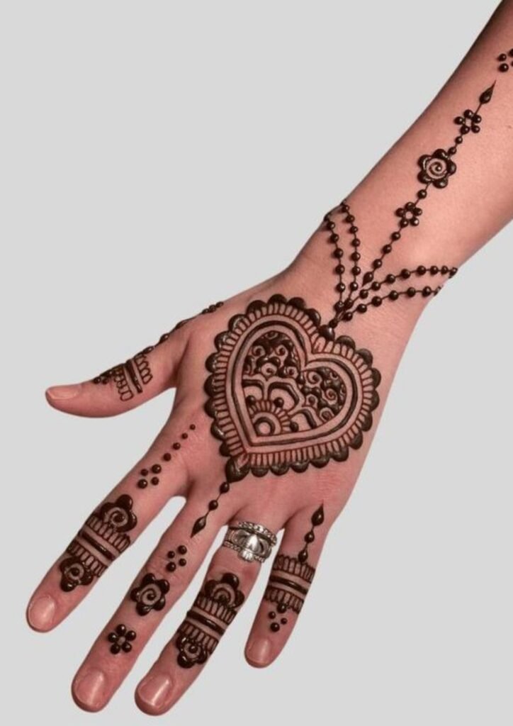 Stylish Simple Mehndi Design