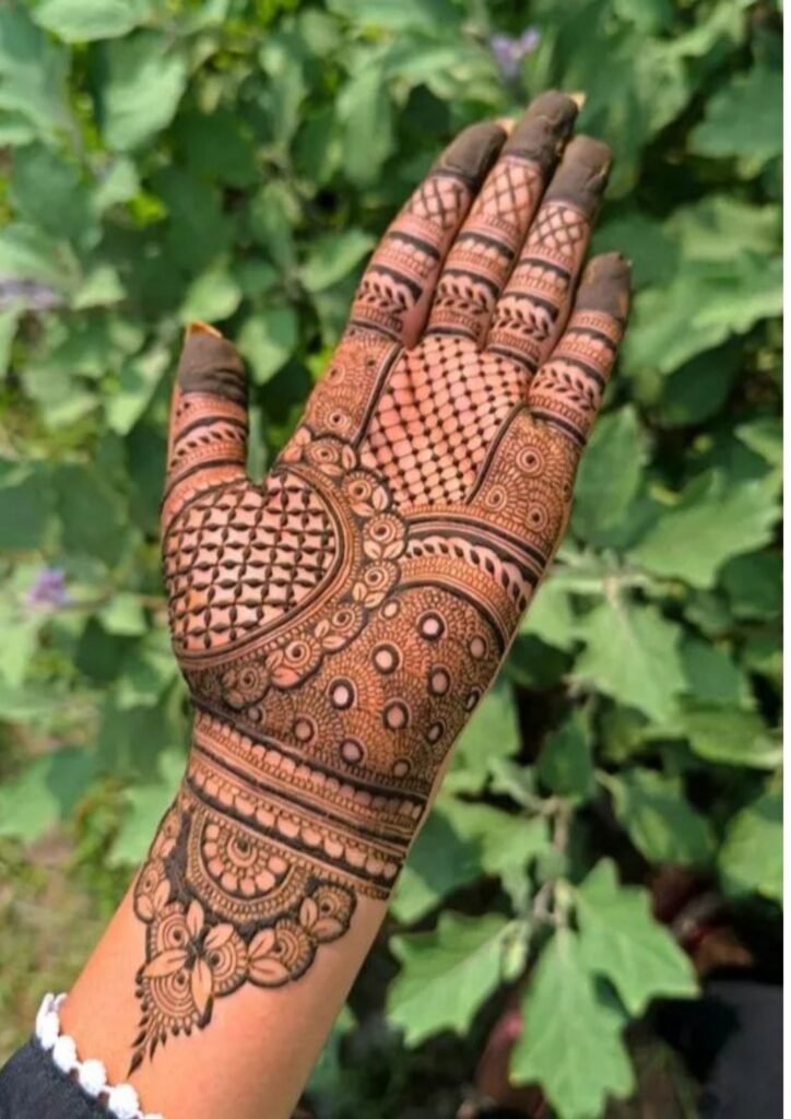 Front Hand Mehndi Design