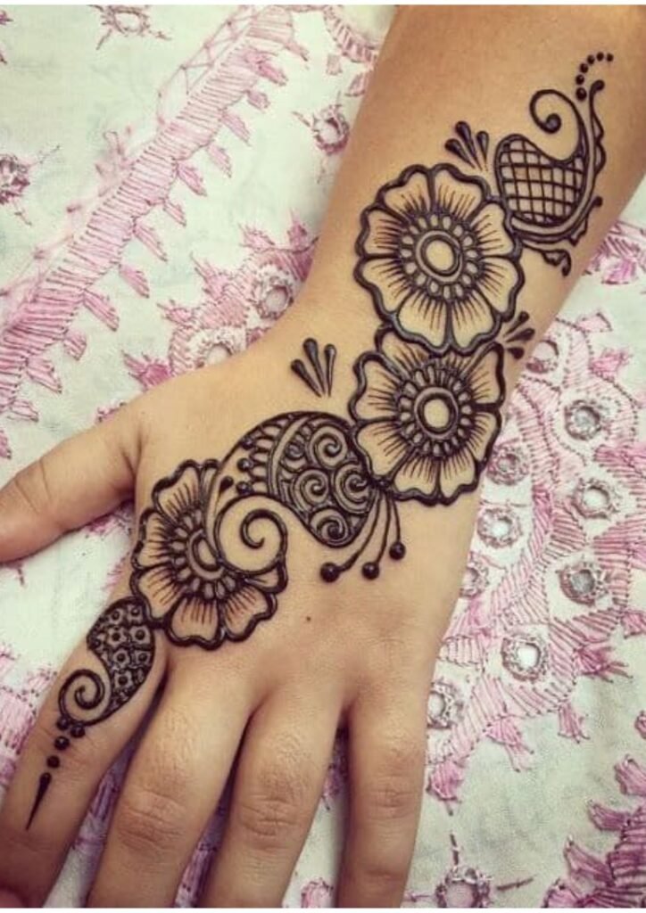 Modern Full Hand Mehndi Designs