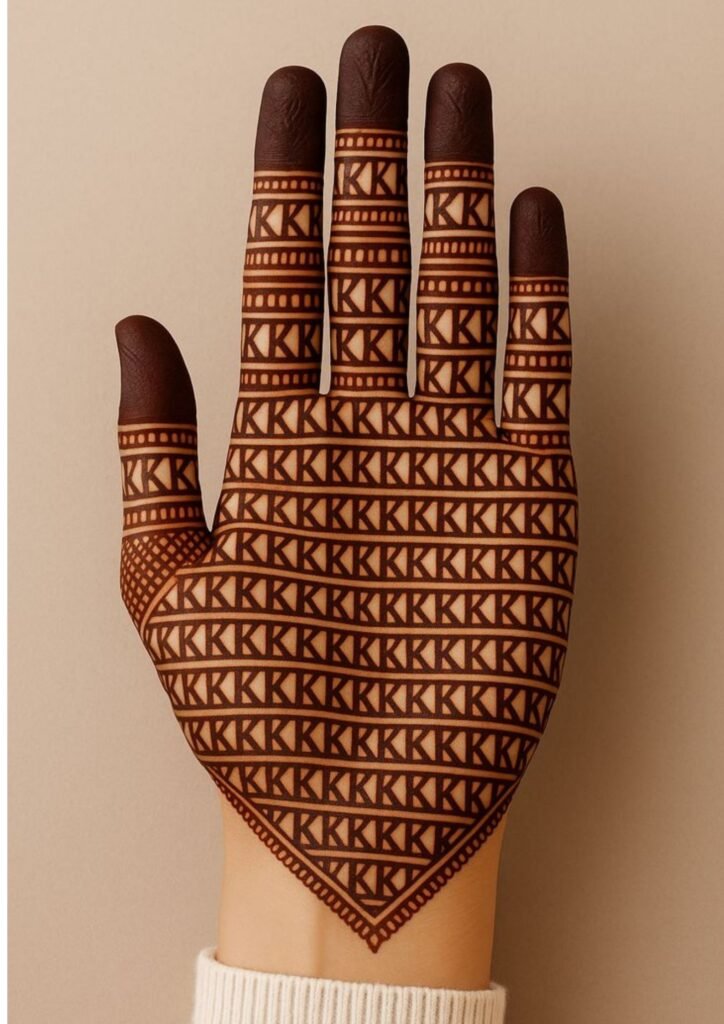 Finger Mehndi Design
