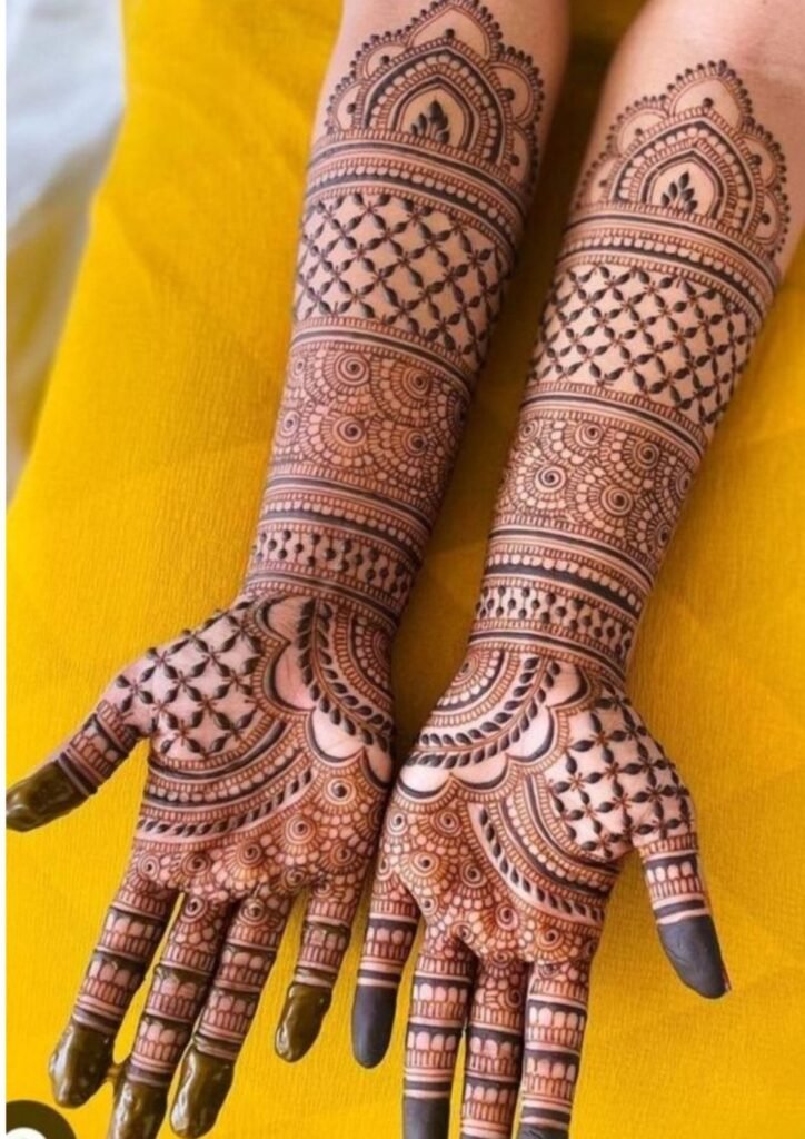 Stylish Simple Mehndi Design
