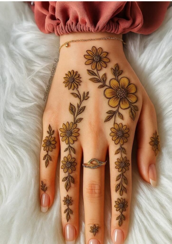 Henna Tattoo Mehndi Design