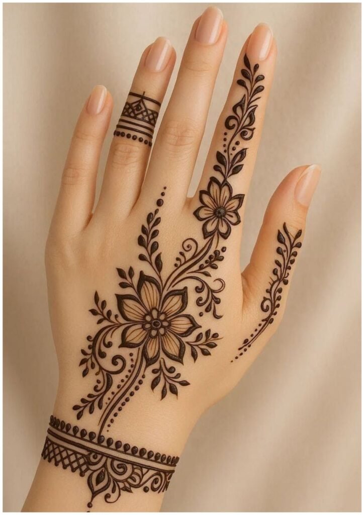 Modern Full Hand Mehndi Designs