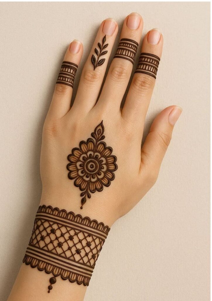 Henna Tattoo Mehndi Design