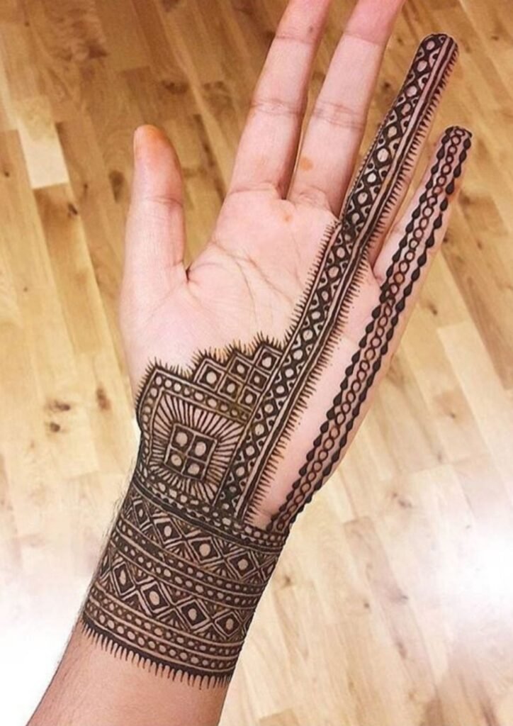 Finger Mehndi Design