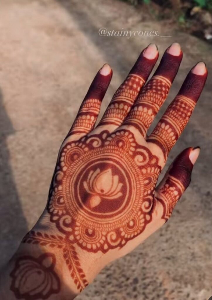 Easy Mehndi Design
