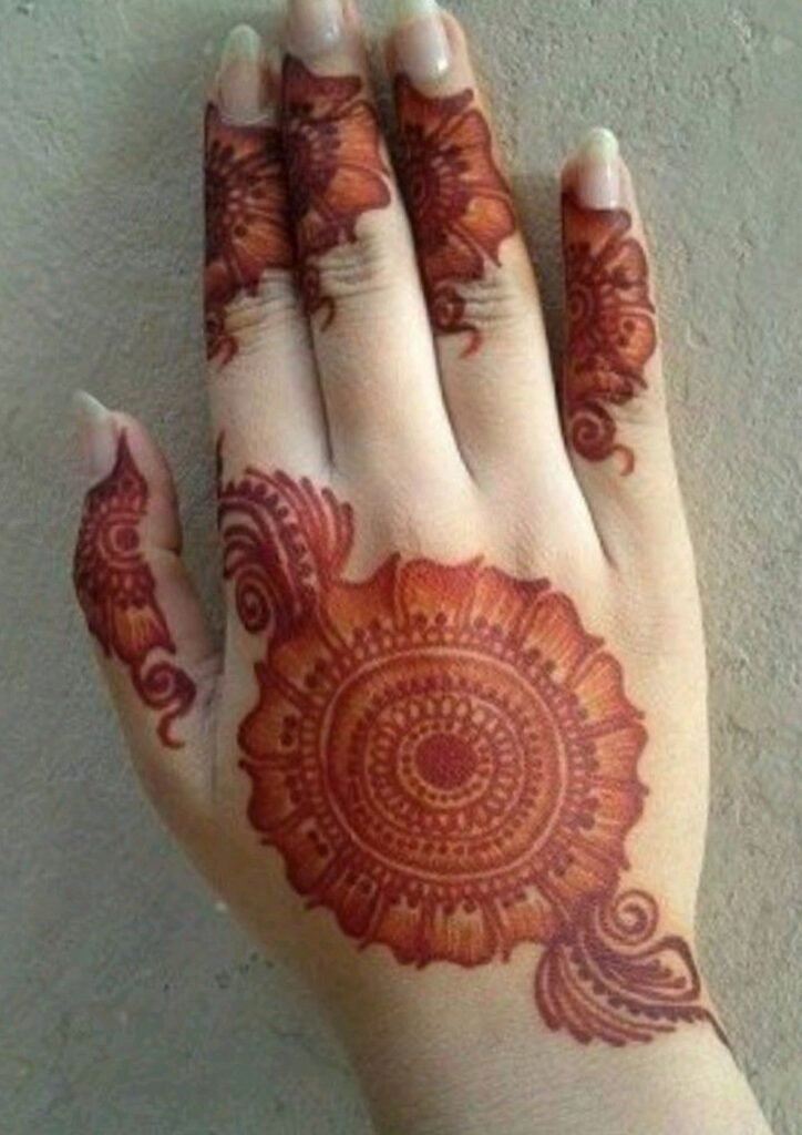 Arabic Mehndi Design