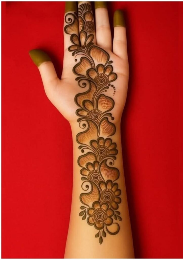 Modern Full Hand Mehndi Designs