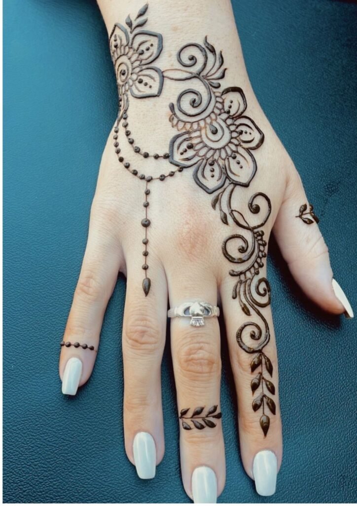 Henna Tattoo Mehndi Design