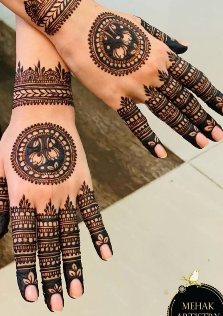 Simple Mehndi Designs for Kids