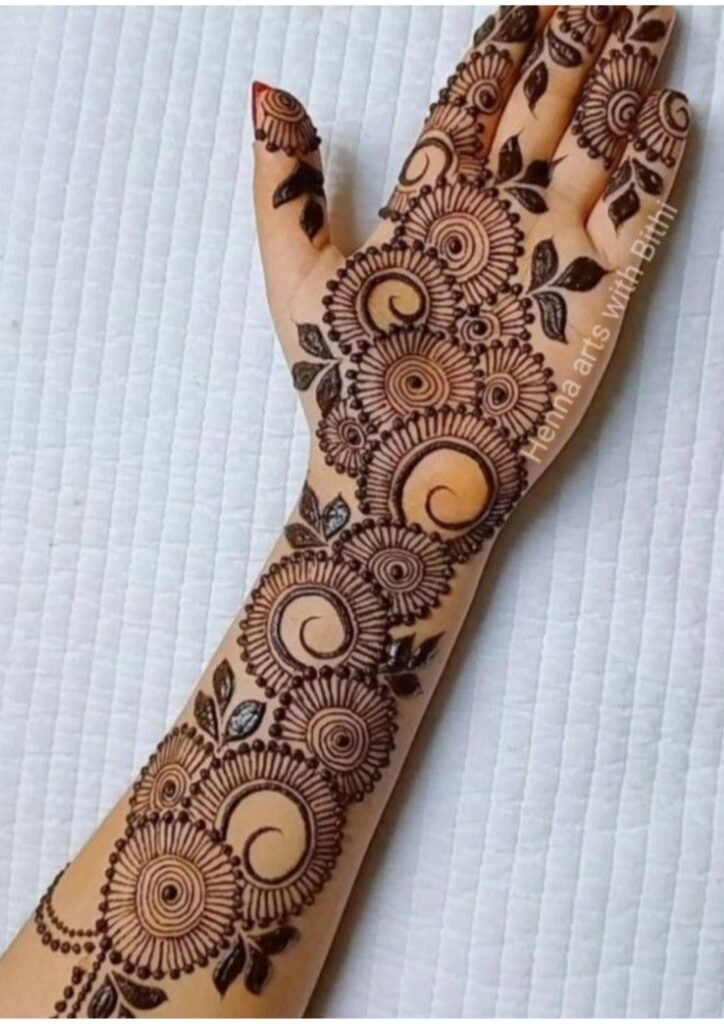 Modern Full Hand Mehndi Designs