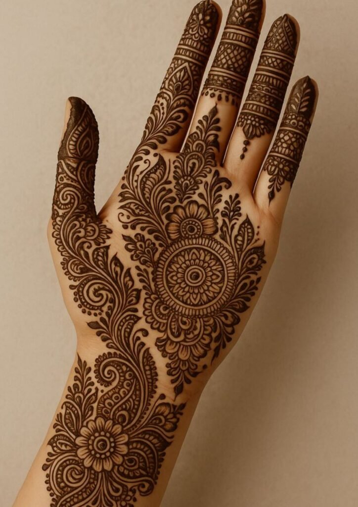 Easy Mehndi Design