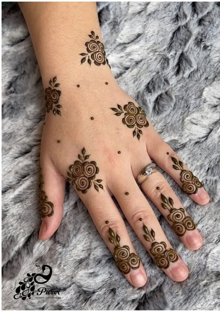 Henna Tattoo Mehndi Design