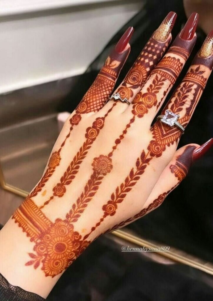 Stylish Simple Mehndi Design