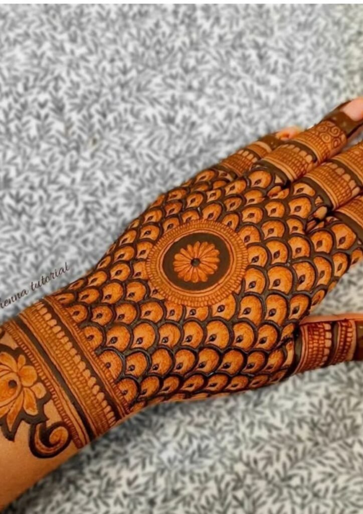 Finger Mehndi Design