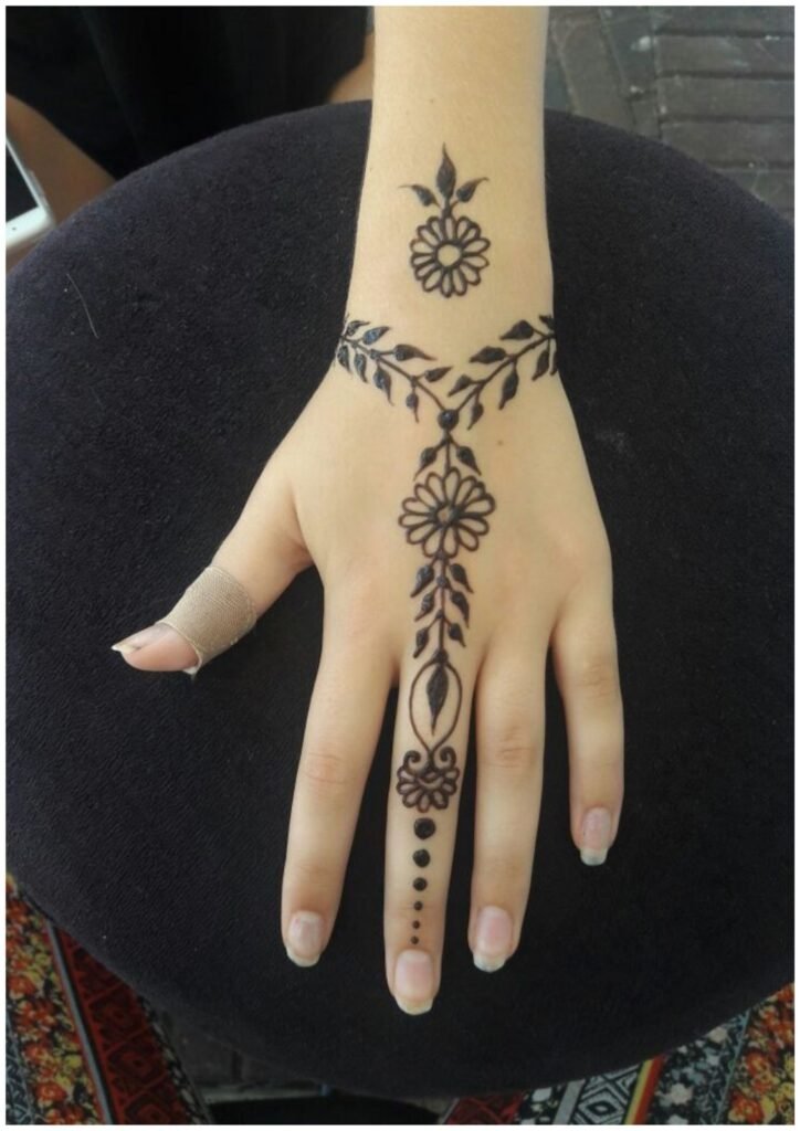 Henna Tattoo Mehndi Design