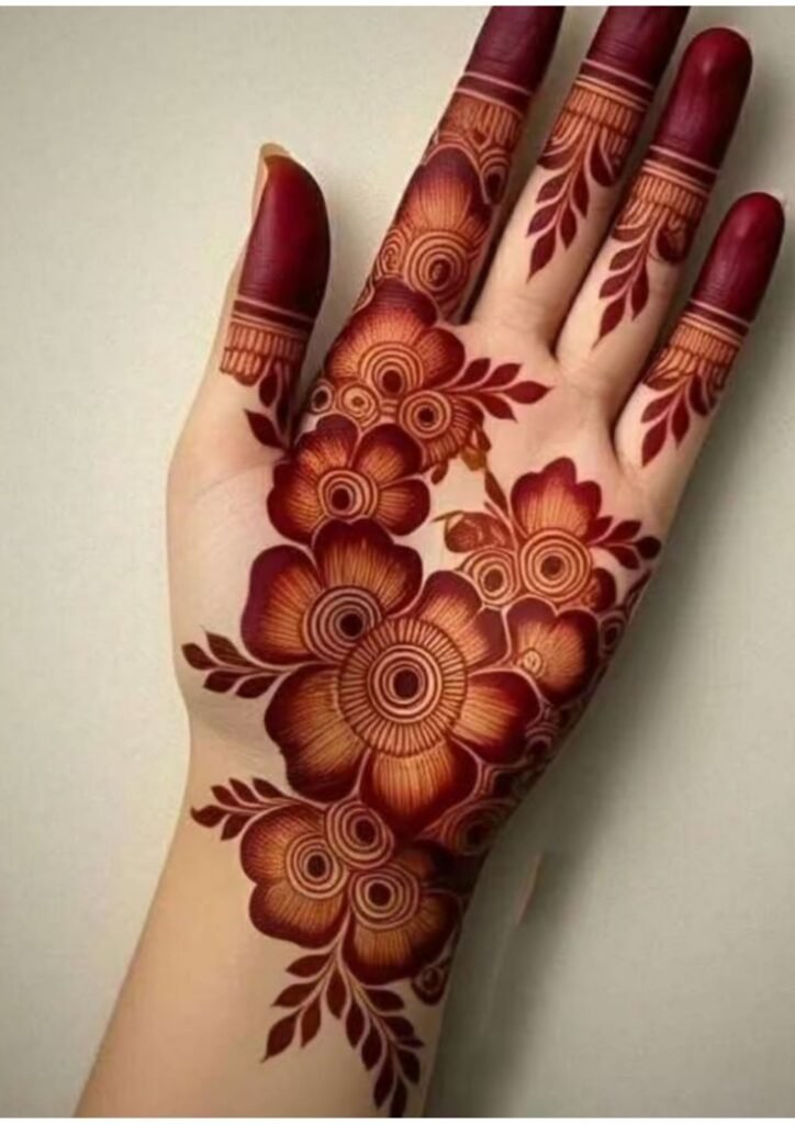 Modern Full Hand Mehndi Designs