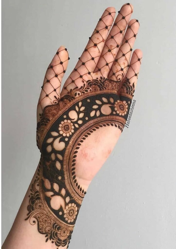 mehndi design front hand