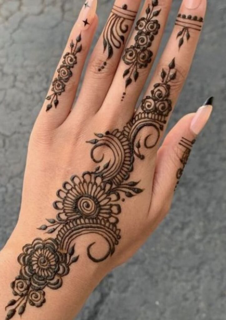 Henna Tattoo Mehndi Design