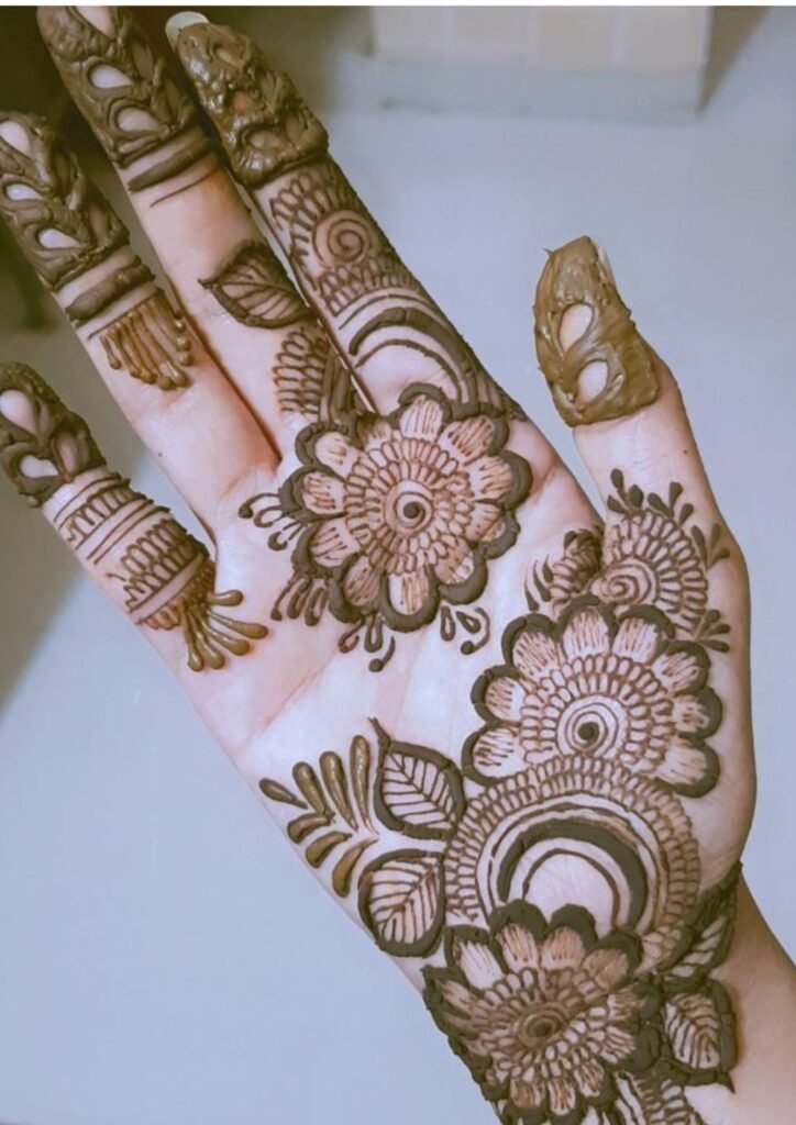 Modern Full Hand Mehndi Designs