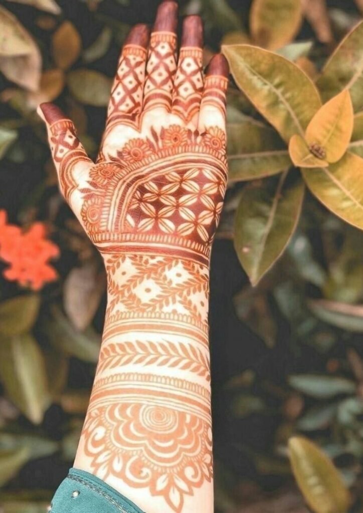 Mehndi Design Back Hand 