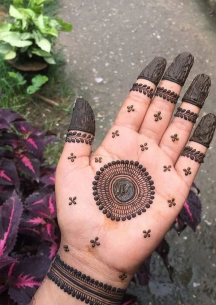 Simple Mehndi Designs for Kids