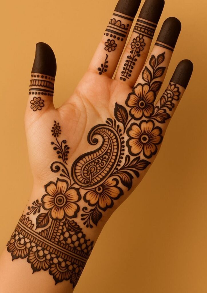 Modern Full Hand Mehndi Designs