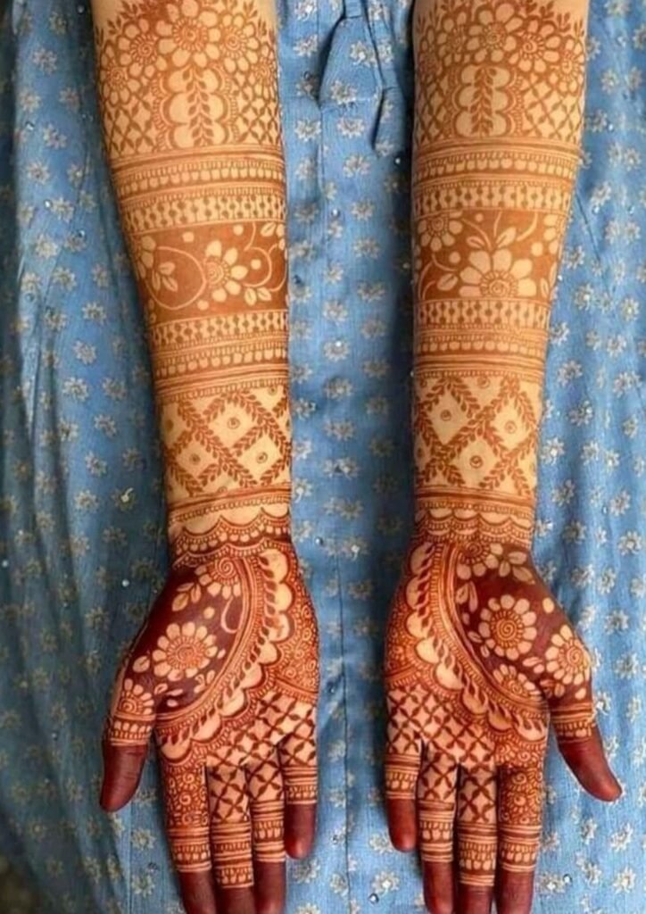 Mehndi Design Back Hand 