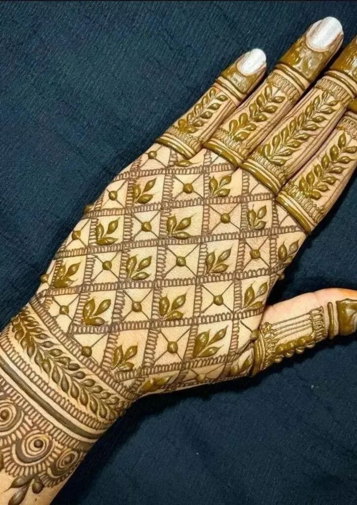 mehndi design front hand