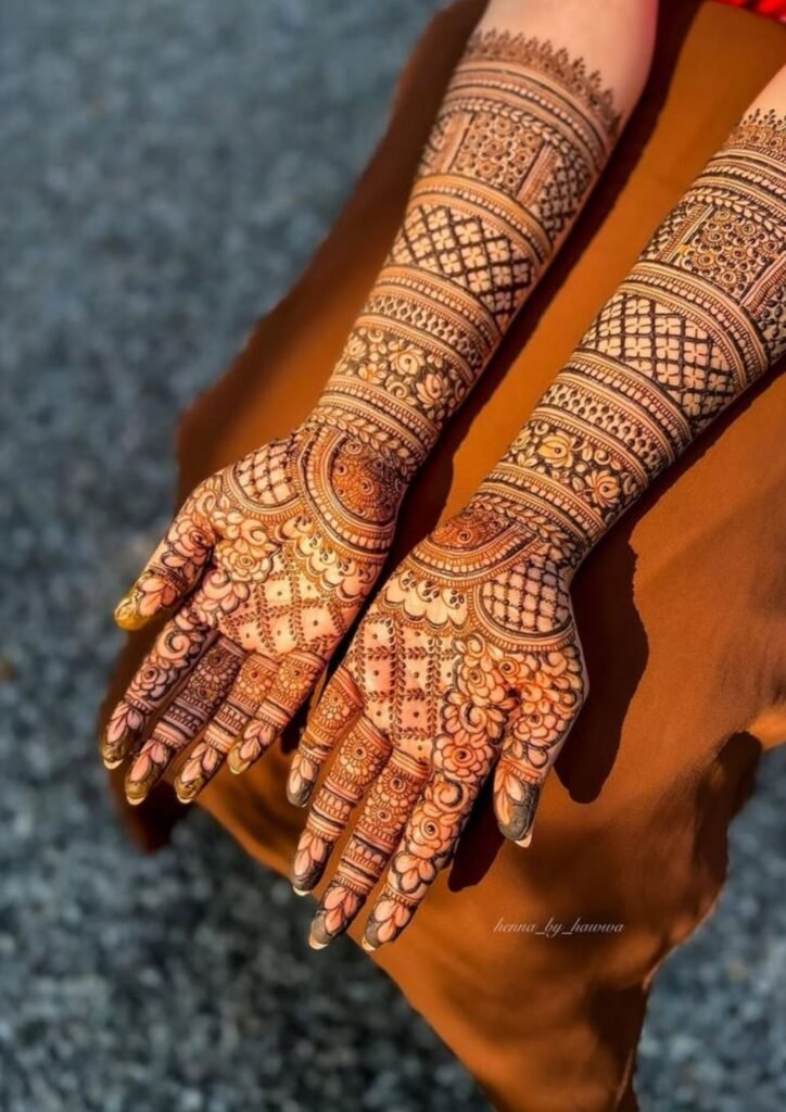 Mehndi Design Back Hand 
