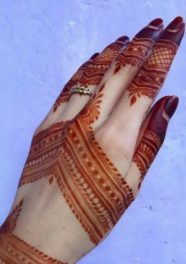 Finger Mehndi Design
