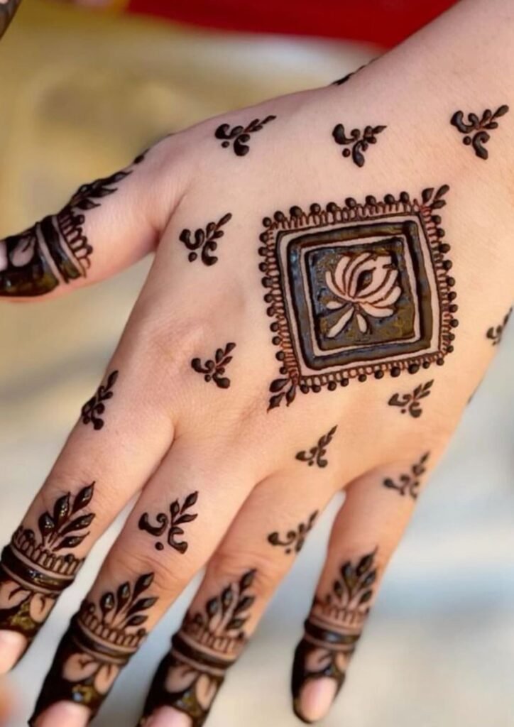 mehndi design easy