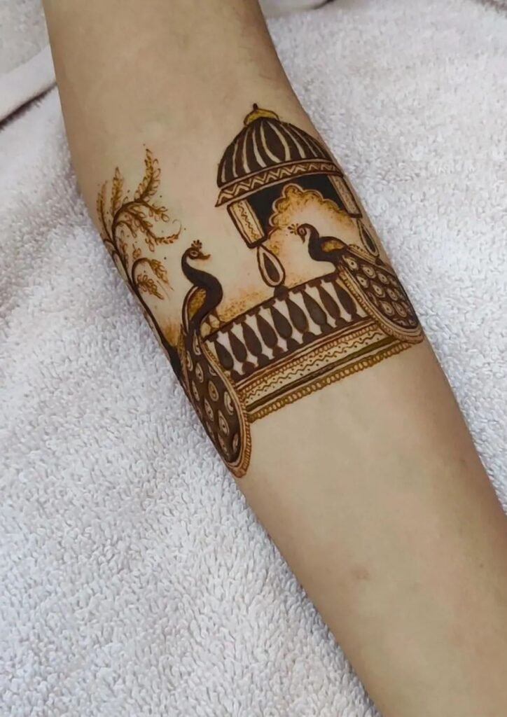 mehndi design front hand