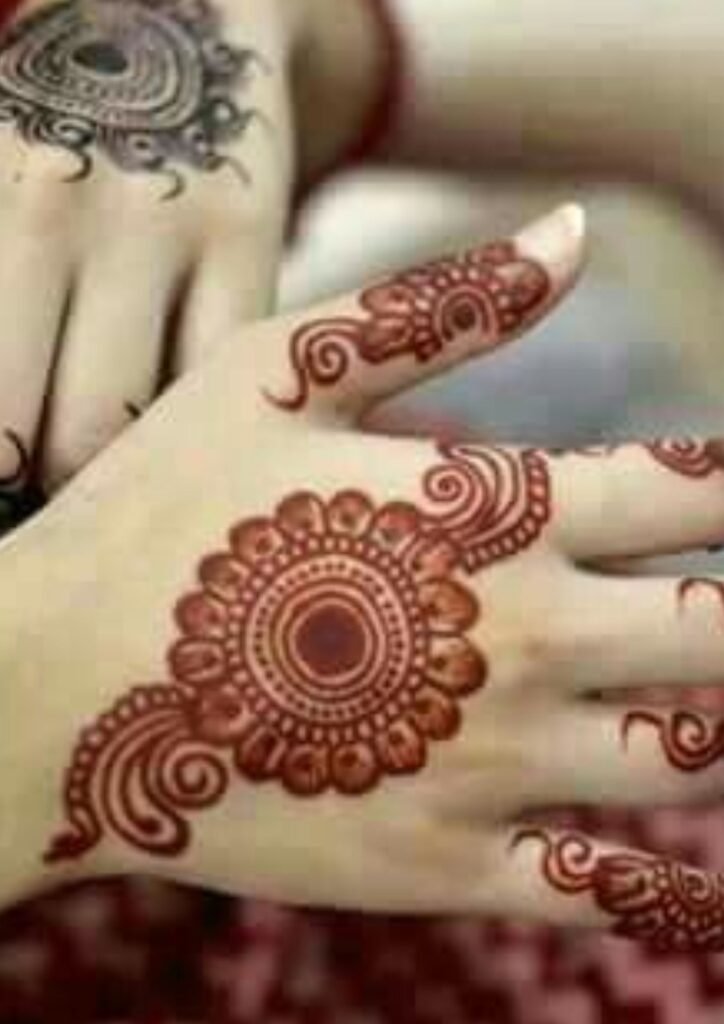 Simple Mehndi Designs for Kids