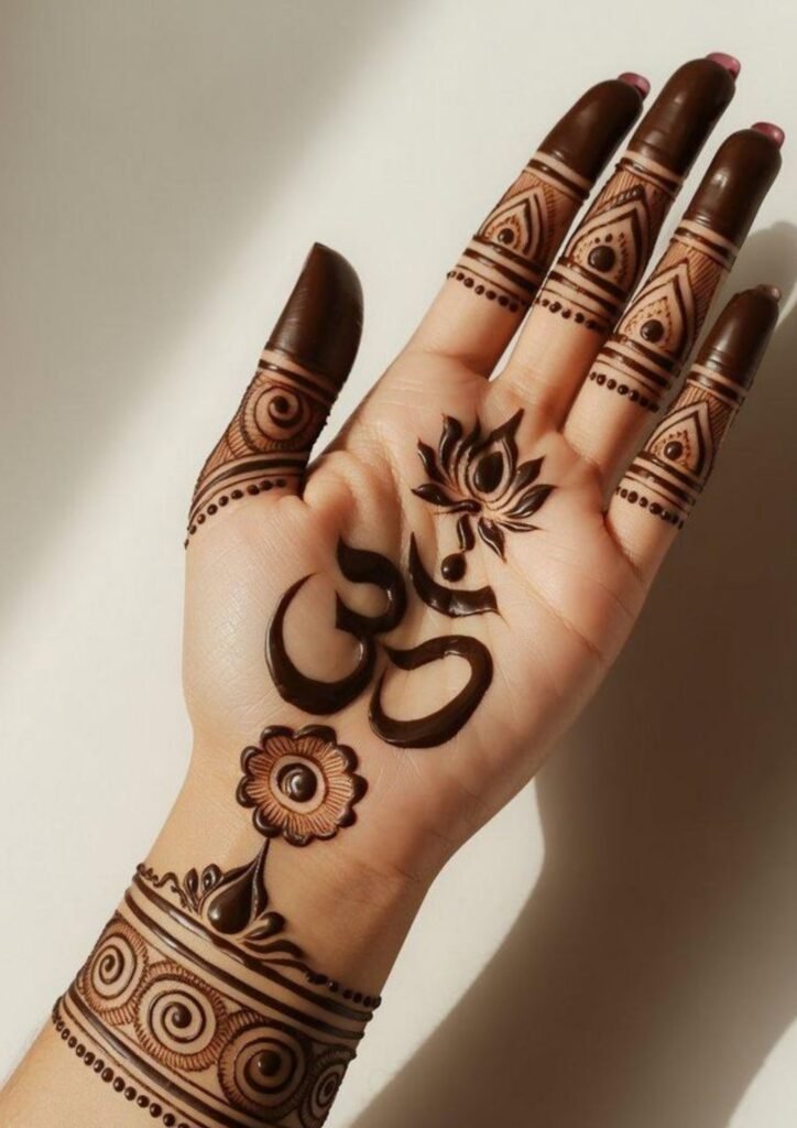 Back Hand Mehndi Design