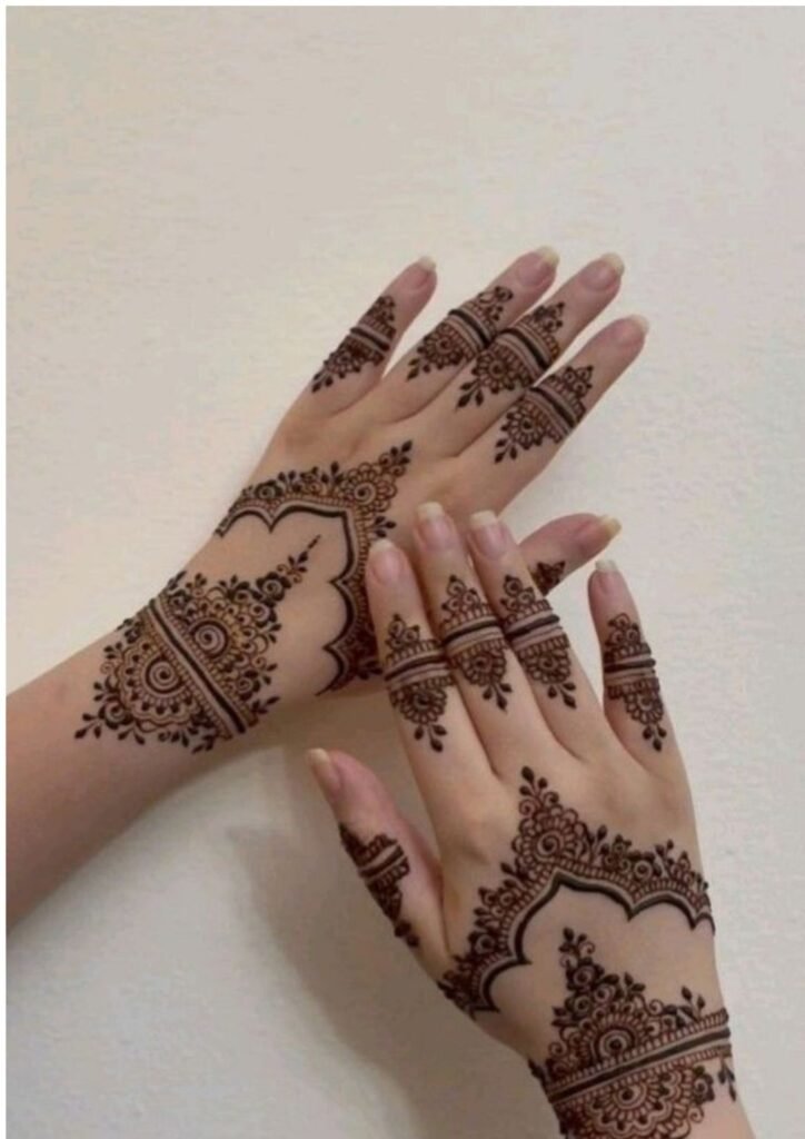 Stylish Simple Mehndi Design