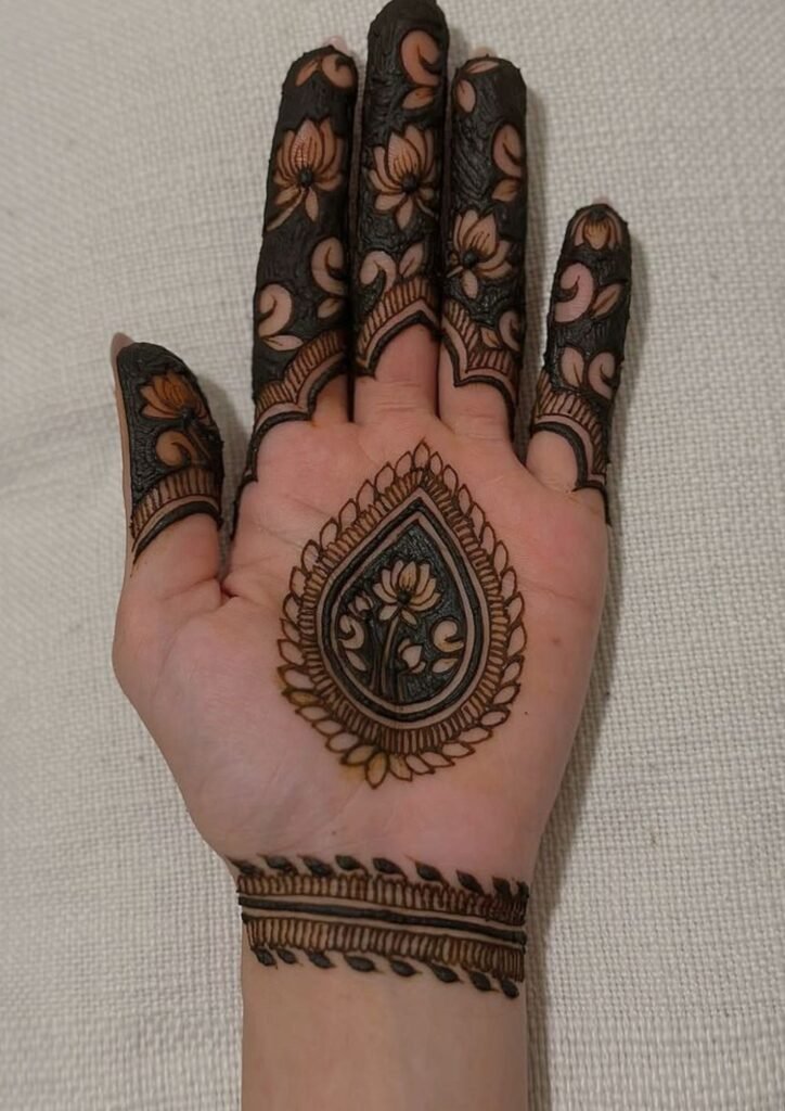 mehndi design easy