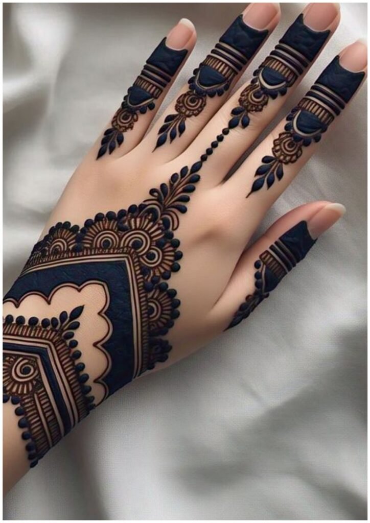 Stylish Simple Mehndi Design