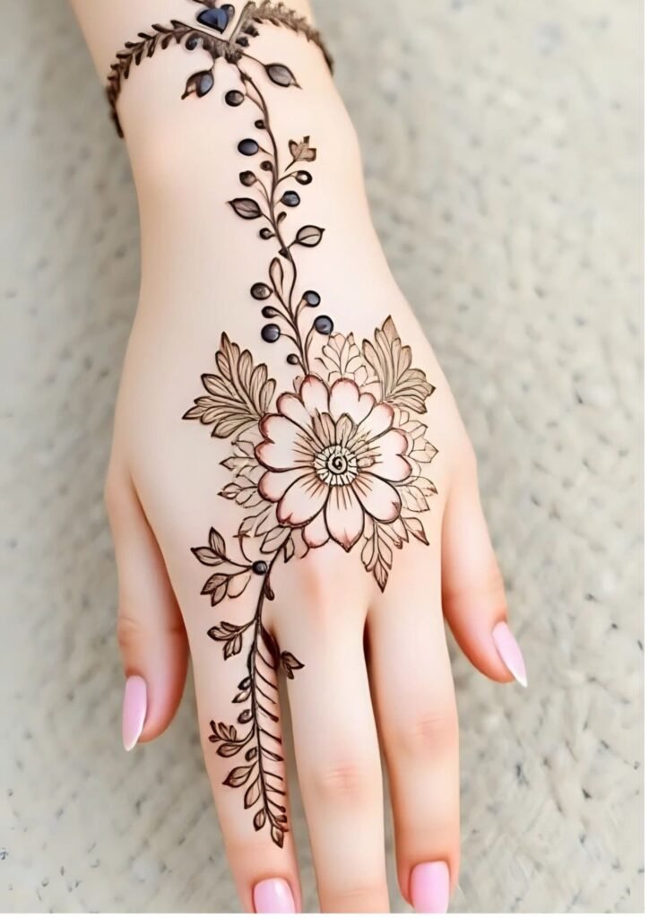 Modern Full Hand Mehndi Designs