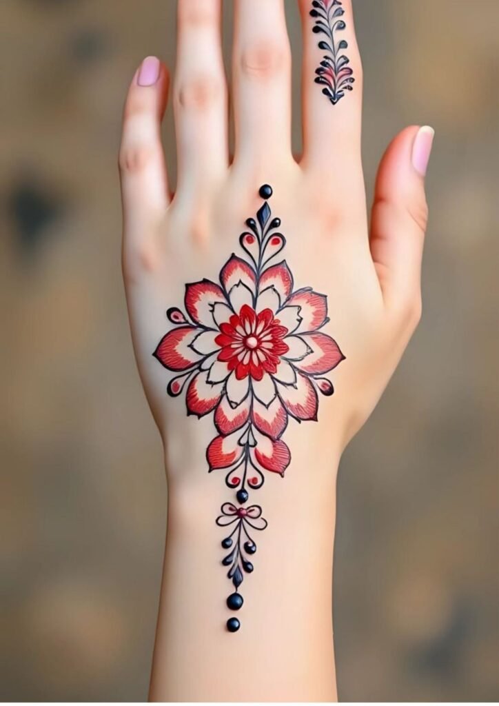 Modern Full Hand Mehndi Designs